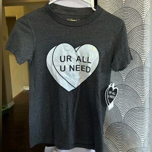 Spiritual Gangster + Amberella “Ur All U Need” Printed T-Shirt S NWT $68 Retail